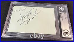 1960's The Rolling Stones Keith Richards Signed Autographed Album Page Beckett