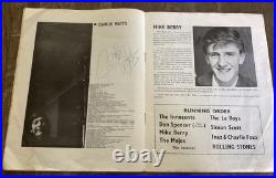 1964 THE ROLLING STONES Fully Hand Signed Programme Mick Jagger Brian Jones 1964 THE ROLLING STONES Fully Hand Signed Programme Mick Jagger Brian Jones