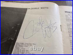 1964 THE ROLLING STONES Fully Hand Signed Programme Mick Jagger Brian Jones 1964 THE ROLLING STONES Fully Hand Signed Programme Mick Jagger Brian Jones