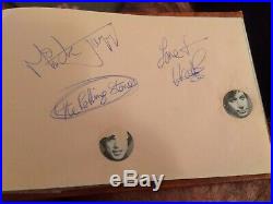 1965.'Big Beat Tour' Rolling Stones Autograph Book