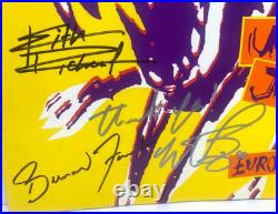 1990 Rolling Stones Concert Program Signed By 8 Mick Jagger Keith Richards Watts