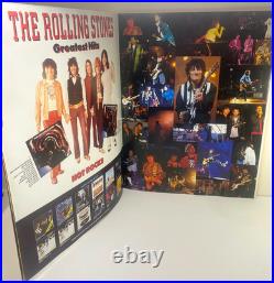 1990 Rolling Stones Concert Program Signed By 8 Mick Jagger Keith Richards Watts