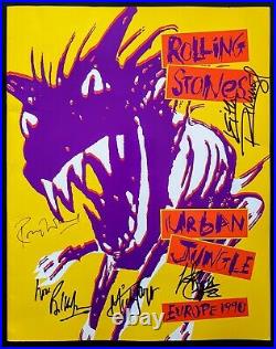 1990 THE ROLLING STONES signed Urban Jungle tour programme autographed Beatles