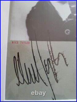1992 Rolling Stones Japan Fukuoka tour Mick Tiller autographed photo from Japan