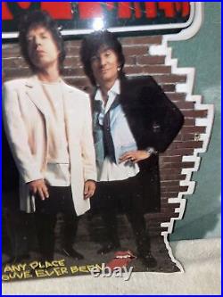 1994 Budweiser Rolling Stones voodoo lounge METAL sign decent condition