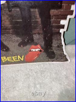 1994 Budweiser Rolling Stones voodoo lounge METAL sign decent condition