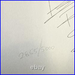 1994 The Rolling Stones Bridges to Babylon Poster Signed Rock Poster 2855/5000