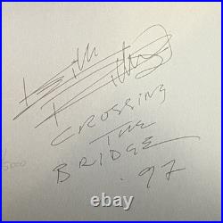 1994 The Rolling Stones Bridges to Babylon Poster Signed Rock Poster 2855/5000