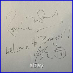 1994 The Rolling Stones Bridges to Babylon Poster Signed Rock Poster 2855/5000