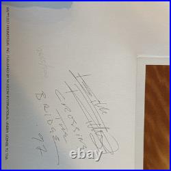 1994 The Rolling Stones Bridges to Babylon Poster Signed Rock Poster 2855/5000