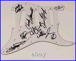 2024 Rolling Stones Traveling Band Autographed Stratocaster Guitar Pickguard 2024 Rolling Stones Traveling Band Autographed Stratocaster Guitar Pickguard