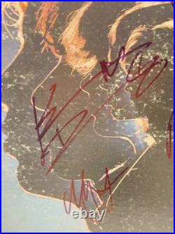 4 Rolling Stones autographed albums 4 Rolling Stones autographed albums