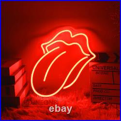 58cmX50cm Rolling stones Neon Signs LED Night Light Crazy Room Party Wall Decor