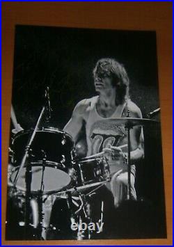 AUTOGRAPH Watts Charlie Rolling Stones DRUMMER RARE LEGEND ROCK HARD