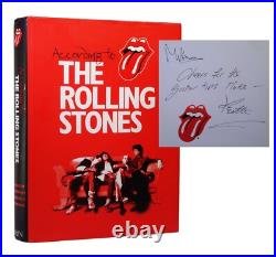 According To The Rolling Stones First Edition Signed/inscribed By Keith Richards
