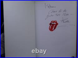 According To The Rolling Stones First Edition Signed/inscribed By Keith Richards