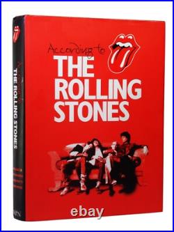 According To The Rolling Stones First Edition Signed/inscribed By Keith Richards