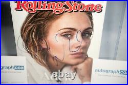 Adele Signed Rolling Stone Magazine Jennifer Lawrence Olivia Rodrigo Madonna