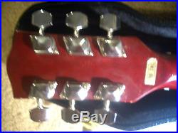 All 5 ROLLING STONES Signed Pre-1997 GIBSON SG Style CHERRY Electric Guitar