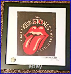 Autograf THE ROLLING STONES 50th ANNIVERSARY BY FAIRCHILD PARIS limited 54/1000