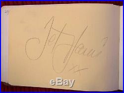 Autograph Book 1960s includes Rolling Stones, Adam Faith, Cliff Richard +others