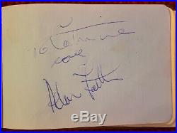 Autograph Book 1960s includes The Beatles, Rolling Stones and others