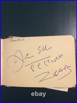 Autograph Book from 1960s Inc Rolling Stones, The Animals, The Kinks, Gene Vincent