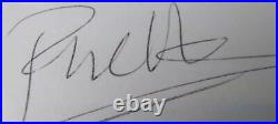 Autograph Charlie Watts Rolling Stones Elton John Signed Jerry Hall Phil Collins