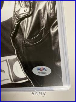 Autographed Bill Wyman 8x10 Cigarette Photo PSA Signed Auto Rolling Stones