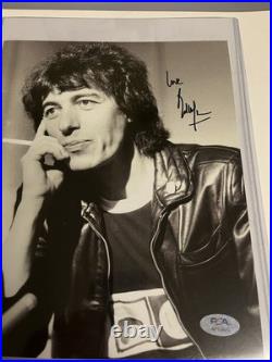 Autographed Bill Wyman 8x10 Cigarette Photo PSA Signed Auto Rolling Stones