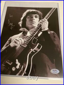 Autographed Bill Wyman 8x10 Rolling Stones Photo PSA Signed Auto Authentic