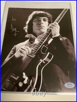 Autographed Bill Wyman 8x10 Rolling Stones Photo PSA Signed Auto Authentic