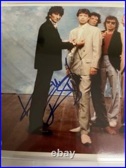 Autographed Keith Richards 8x10 Rolling Stones Photo PSA 10 Slab Signed Beckett