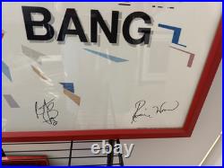Autographed The Rolling Stones A Bigger Bang 2005 Fan Club Poster 36 x 24 Autographed The Rolling Stones A Bigger Bang 2005 Fan Club Poster 36 x 24