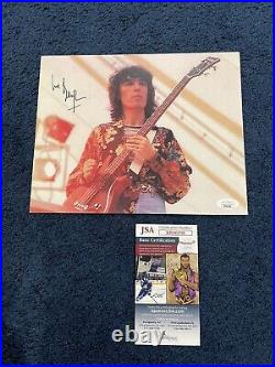 Awesome Bill Wyman Signed Autographed 8 By 10 Photo JSA Rolling Stones