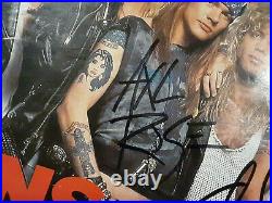 Axl Rose And Slash Guns N Roses Autographed Signed 2007 Rolling Stone Magazine