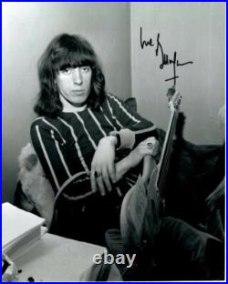 BILL WYMAN Signed 8x10 Photo with Hologram COA ROLLING STONES