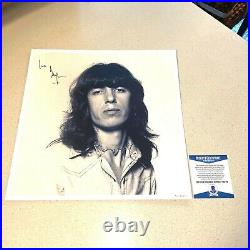 BILL WYMAN signed autographed 12x12 FLAT THE ROLLING STONES BECKETT COA Y80778