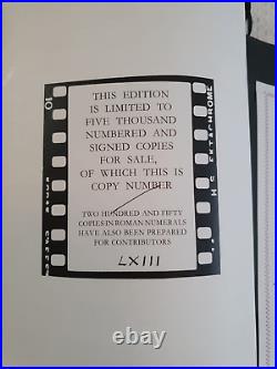 BLINDS & SHUTTERS CONTRIBUTORS COPY LXIII Signed By Eric Clapton Peter Blake ETC