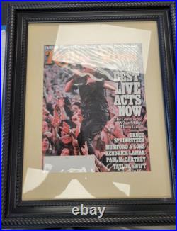 BRUCE SPRINGSTEEN autograph ROLLING STONE signed COA