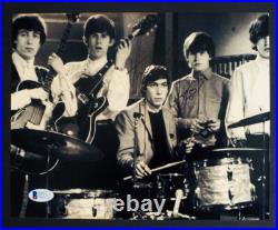 Beckett Certified CHARLIE WATTS SIGNED Rolling Stones 8x10 Photo, Very Young