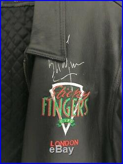 Bill Wyman Autographed Leather Jacket