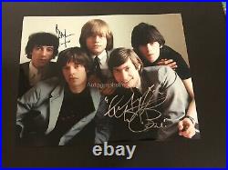 Bill Wyman & Charlie Watts HAND SIGNED 8x10 Photo, Autograph The Rolling Stones