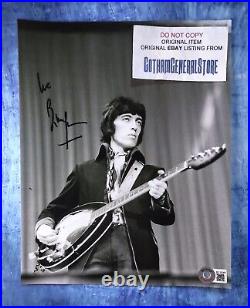 Bill Wyman Hand Signed Autograph 8x10 Photo BAS COA The Rolling Stones