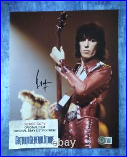 Bill Wyman Hand Signed Autograph 8x10 Photo BAS COA The Rolling Stones