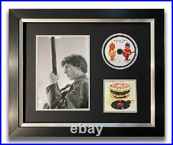 Bill Wyman Hand Signed Framed CD Display The Rolling Stones Let It Bleed