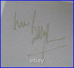 Bill Wyman ROLLING STONES Signed Autograph Auto 3x5 Index Card Page Cut Slab PSA