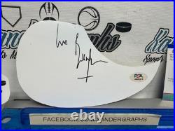 Bill Wyman Rolling Stones Signed Autographed Teardrop Guitar Pick Guard-psa Coa