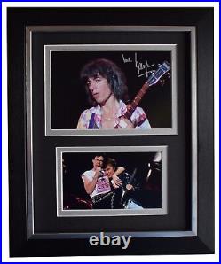 Bill Wyman Signed 10x8 Framed Photo Autograph Display Rolling Stones Music COA