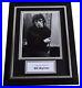 Bill-Wyman-Signed-A4-FRAMED-Autograph-Photo-Display-Rolling-Stones-Music-COA-01-qnx